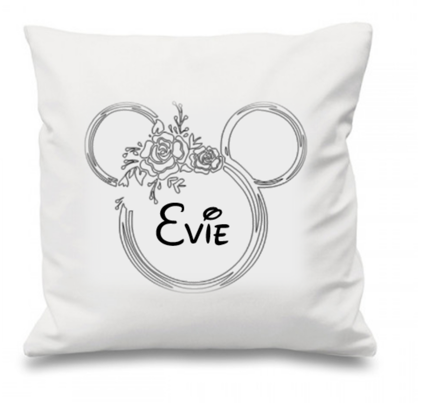 Disney Cushion Cover, Minnie Mouse, Mickey Mouse